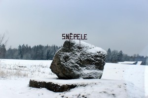 Pagasta ziemas ainavas